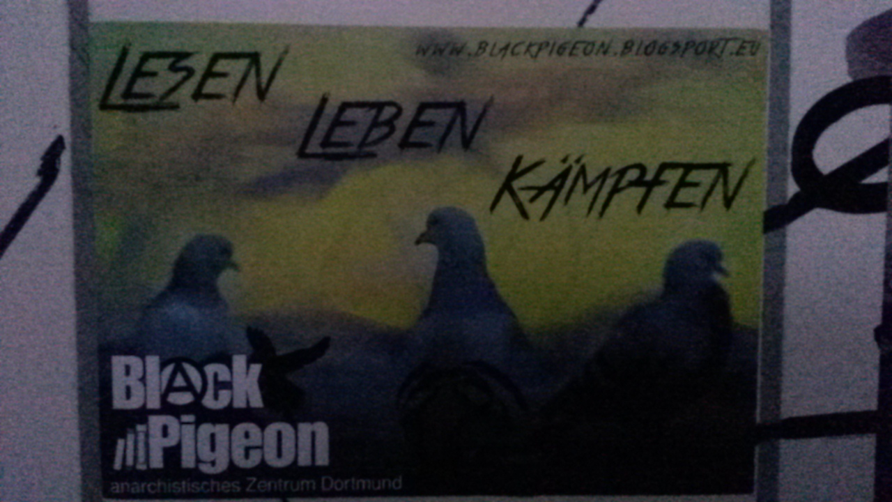 Black Pigeon Dortmund sticker